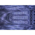 thumbnail image 1 of Ahgly Company Machine Washable Indoor Rectangle Transitional Light Slate Blue Area Rugs, 8' x 10', 1 of 7