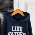 thumbnail image 6 of Kogui Boy Sweatsuit Boys Clothes 2pcs Little Boy Color Block Hoodie + Jogger Pants, Boys Fall Outfits Set Size 6-7 Years (Navy,6-7 Years), 6 of 7