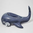 thumbnail image 3 of SUNNYLiFE Moby Dick Navy Luxe Ride-On Float, 3 of 9