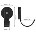 thumbnail image 2 of Heavy Duty Magnet Hook Pair Perfect for Storing Coats Keys Towels Easily, 2 of 11