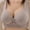 Gray, variant on Bras for Womens,loopsun Fashion Comfortable Woman's Lace Beauty Back Strap Wrap Plus Size Bra