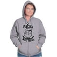 thumbnail image 3 of Popeye The Sailor Feeling Nautical Zip Up Hoodie Men's Women's Brisco Brands S, 3 of 6