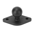 thumbnail image 1 of 1 Inch Ball Mount Base, Wearproof AMPS Adapter Plate Aluminum Alloy CNC Machined High Precision Easy To Install Anodized  for Off Road Vehicles, 1 of 7