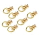 thumbnail image 1 of Tornillo forma forma forma / / remaches de 8 piezas para sus bolsos, cinturones, pulseras de material cuero, ropa, estuche de teléfo Gloria Remaches de tornillo de anillo, 1 of 7