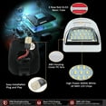 thumbnail image 4 of D-Lumina RED OLED NEON TUBE License Plate Light Assembly for Silverado GMC Sierra 1500 2500 3500 Suburban Lamp, 4 of 11
