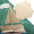 thumbnail image 4 of 20 Pcs Basswood Plywood Sheets, 4x4 Inch Wooden Planks for DIY Model Building, 4 of 6