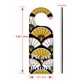 thumbnail image 3 of Do Not Disturb Door Knob Hanger Sign - Red, White & Gold Fans, 3 of 3