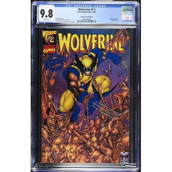 Wolverine #1/2 - CGC 9.8 Comic Book