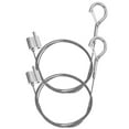 thumbnail image 1 of Phenofice 2Pcs Picture Hanging Wire Metal Wire Heavy Duty for Mirrors and Frames, 1 of 7