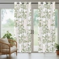 thumbnail image 4 of Sage Green Fruit Outdoor Curtains for Patio Waterproof,Windproof Privacy Curtains with Weighted Bottom,Vintage Plant Nature Botanical Flower Outside Drapes for Picnic Garage Yard 54"x95" 2 Panel, 4 of 8