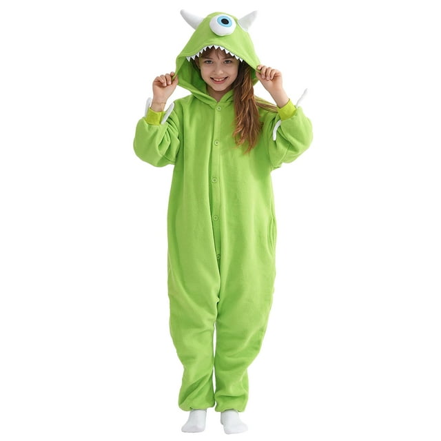 Pijama Beauty Shine Monesie con dibujos animados de Mike Wazowski, 8 años