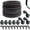 1/2 inch-50ft-Kit, variant on 1/2 inch-50ft-Kit Black Special Extra Flexible Liquid Tight PVC Electrical Conduit Kit