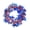 B, variant on Tuscom Red White and Blue Star Garland 295 Inch 4th of July Decorations Patriotic Streamer Banner Independence Day Hanging Swag for Front Porch Door Wall Outdoor Party Supplies