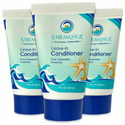 Stream2Sea Travel Size Sulfate Free Leave-In Hair Conditioner with Sun Protection 1oz Each Pack of 3