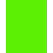 8-1/2 x 11" Neon Color High Light Fluorescent Labels for Laser & Inkjet Printer (Green Fluorescent, 8.5" x 11" - 1 Per Page | 25 Labels)