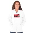 thumbnail image 4 of NASA Worm Logo Kennedy Space Center Unisex Plus Size Zip Hoodie Brisco Brands 3X, 4 of 5