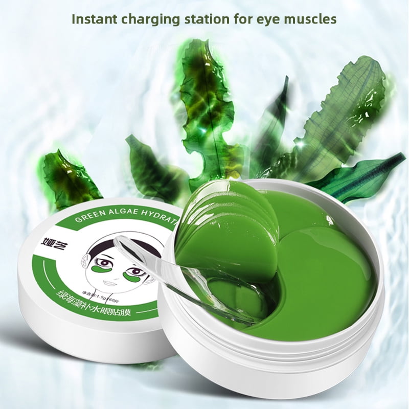 Moisturizing Seaweed Gel Eye Mask Hydrating Antipuffiness Dark Circles