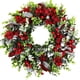 thumbnail image 2 of Ganfancp Guirnalda de Navidad Escena Casera Puerta Colgante Adornos de Aguja Campanas de Navidad Colgantes Adornos Colgantes Ofertas y Liquidaciones 1X Corona de Navidad, 2 of 6