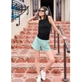 thumbnail image 6 of RBX Active Women's Soft Modal Blend Tie-Back Tank Top, 6 of 7