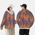 thumbnail image 5 of Picia Lavender Flowers Women's Men's UPF 50+ Sun Protection Hoodie Shirt Long Sleeve SPF Fishing Outdoor UV Hiking Lightweight Shirts-3X-Large, 5 of 9