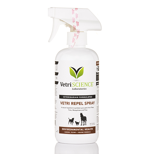 VetriScience Vetri Repel Flea & Tick Repellent Spray for Dogs, Cats