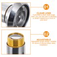 LongYTong Door Viewer with Cover degree Door Viewer Door Knocker with