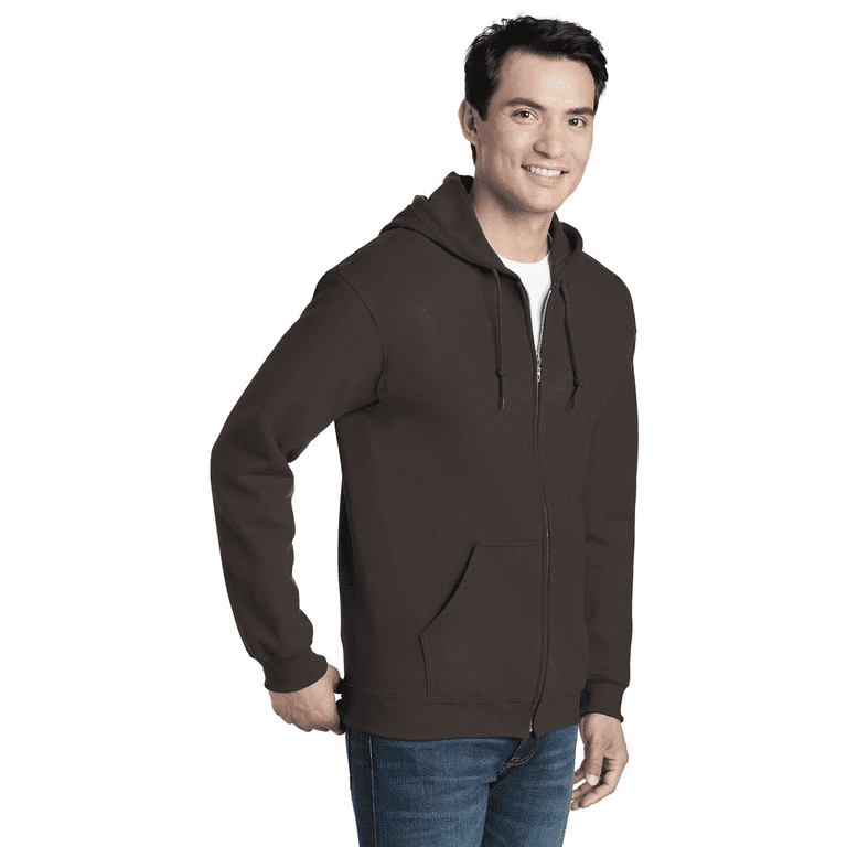 Gildan Heavy Blend Zip Up Hoodie, Midweight Hoodie, Fleece Hooded