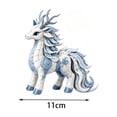 thumbnail image 2 of JWZZYD Arctic Winter Guardians DIY Patchwork Kit, 4.3" Felt Animal Sewing Kit for Beginners, 3D Stuffed Animals Mythical Creature, Pre-Cut Handmade Craft Kit for Home Decor & Creative Gift (#C), 2 of 8