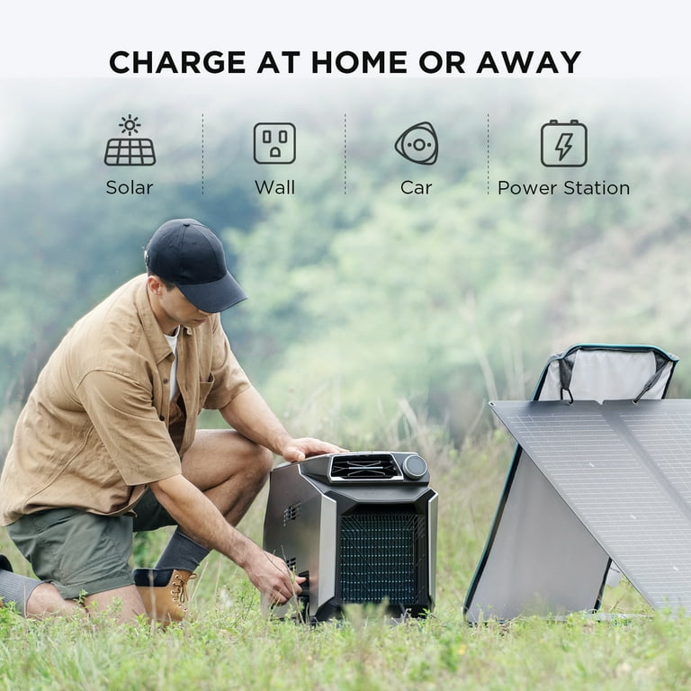 EcoFlow WAVE 4,000 BTU,Portable Air Conditioner for Rooms up to 86