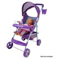 thumbnail image 7 of 509 Mermaid Doll Stroller - Canopy & Cup Holder, Easy Fold Storage & Travel, Fits Dolls up to 21", Ages 3+, 7 of 7