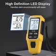 thumbnail image 3 of LC-100 Yellow Coating Thickness Gauge, 0-2000μm Range, 1μm Resolution, Auto-Substrate Detection for Fe/NFe Substrates, Ideal for Automotive Paint, Chrome, Anodized Coatings - Includes Calibration, 3 of 6