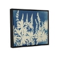 thumbnail image 3 of Stupell Industries Wildflower Cutout Shapes Arrangement Graphic Art Jet Black Floating Framed Canvas Print Wall Art, Design by Liz St. Andre, 3 of 6