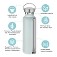 thumbnail image 6 of Neihepal 20oz Leakproof Stainless Steel Insulated Water Bottle with Handle, BPA Free, 1 Pack, Fog, 6 of 6