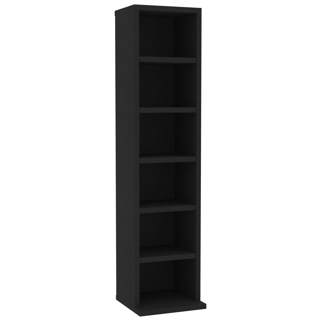 CD Shelf Inlife CD Cabinet Black 8 3 x9 x34 6 Chipboard Walmart woodwork-cd-shelf-plans-pdf-plans