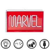 Marvel Red LED Neon Acrylic Lamp Box, 9