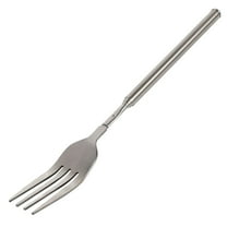 Telescopic Extendable Fork - Stainless Steel Expanding Fork Prank Tool Extends from 8.7" to 25.4", Long Handle BBQ & Dinner Cutlery for Fruit, Dessert, and Fun