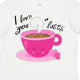 thumbnail image 4 of Inktastic I Love You a Latte Cute Valentine Coffee Pun Boys or Girls Toddler T-Shirt, 4 of 5