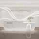 thumbnail image 2 of Hotel Conference Reception Desks Beauty Advisory Service Wooden Outdoor Reception Desks Cabinet Recepcion Mostrador Furniture My Lux Decor Round, 2 of 7
