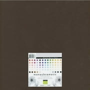 Bazzill Monochromatic Multi-Pack 12X12 25/Pkg, Shades of Brown