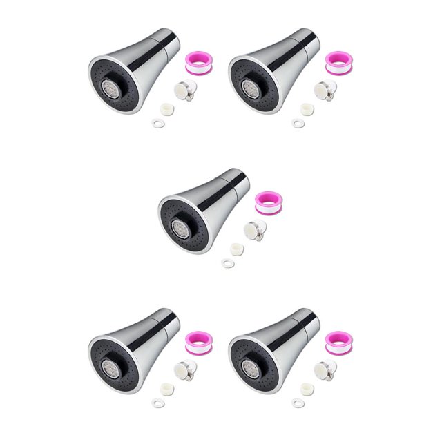 Bearachild Extensor de grifo Flexible antisalpicaduras, rotación de alta presión, adaptador de boquilla de pulverización para grifo de agua Type2 NO2