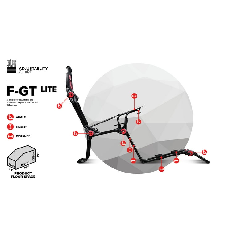 F-GT Lite Carbon Grey Edition: The Ultimate Racing Cockpit