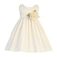 thumbnail image 1 of Robe Dupioni en Polyester avec Écharpe Détachable Fleur 3, IV, 1 of 2