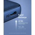 thumbnail image 7 of Anker PowerCore Slim 10000 PD Green, 10000mAh Portable Charger USB-C Power Delivery (18W) Power Bank Fast Charge, Deep-Sea Indigo, 7 of 7