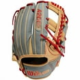 thumbnail image 3 of Wilson A2000 Superskin 1785 11.75" Baseball Glove (Wbw1009711175) Cross Web Grey/Blonde 11.75 Right Hand, 3 of 8