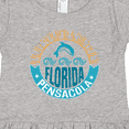 thumbnail image 4 of Inktastic Pensacola Florida Girls Toddler Dress, 4 of 5