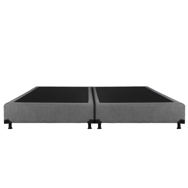Box Base Cama King Size Gris Dicasa Rivo