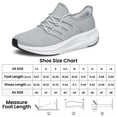 thumbnail image 2 of AMANSSE Men's Comfortable Walking Shoes Lightweight Breathable Tennis Athletic Gym Workout Cross Training Slip on Sneakers Light Grey Size 10, 2 of 7