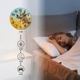 thumbnail image 4 of 10 Inch Wall Clock Battery Operated Silent Clock Decorative for Office, Kitchen, Outdoor, Living Room，Shiba inu Flower Fields Simple, 4 of 4