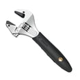 thumbnail image 2 of QualitChoice Ratcheting Wrench Adjustable Ratchet Wrench Wide Opening Practical Heavy Duty Spanner Hand Tool And Fits Tightly Black 8 inch, 2 of 6