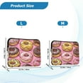 thumbnail image 4 of FORMRS 15"-15.6" Laptop Sleeve Protective Case Soft Carrying Quilted Computer Bag Cover, Cute Doughnuts Pattern, 4 of 7